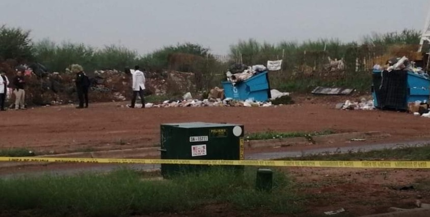El cuerpo del bebé fue hallado en un contenedor de basura. (Gabriela Medina)
