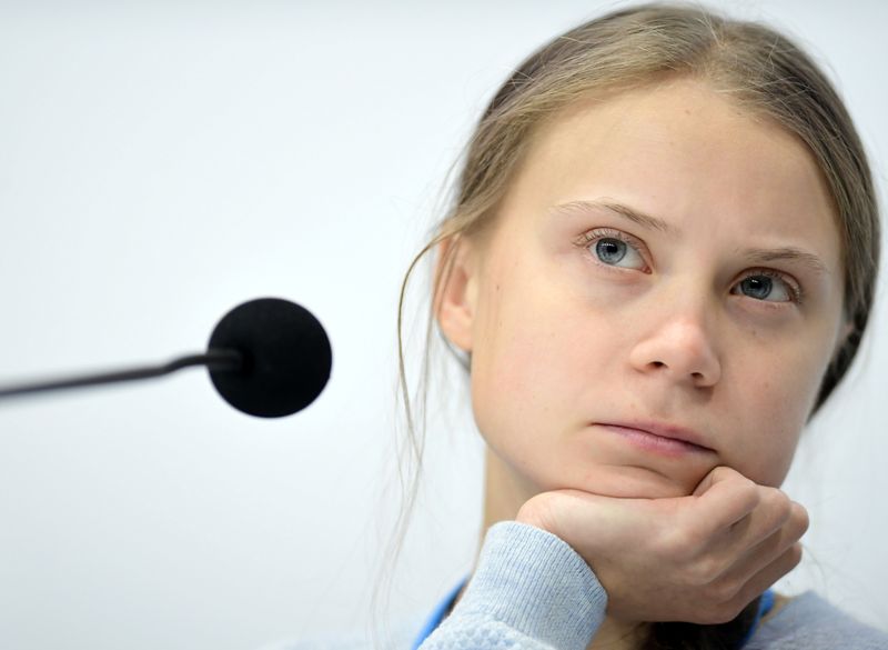 Greta Thunberg dijo que “el cambio no va a venir de la gente que está en el poder, va a venir de las masas”. (AFP)