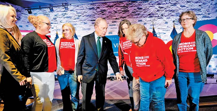 Michael Bloomberg es uno de los multimillonarios que financian sus propias campañas políticas. Rick Wilking/Reuters