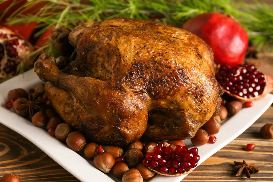 Pavo Navidad. (Shutterstock)