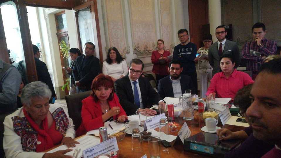El titular de la Tesorería,  Armando Morales Aparicio, señaló que las secretarías tendrán un incremento en su presupuesto. (Angélica Tenahua)