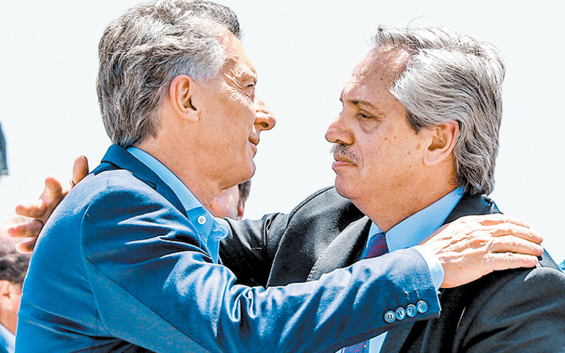 Un gesto sin precedentes en la historia argentina. (AFP)