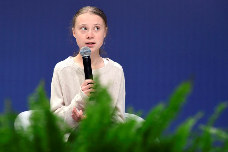 Greta Thunberg se volvió un emblema de la lucha contra el cambio climático. (AFP)