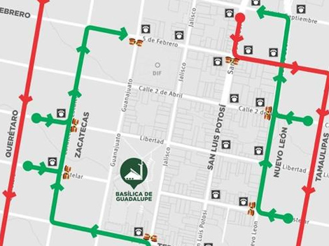Los cierres viales comenzarán desde las 06:00 del miércoles 11 de diciembre.