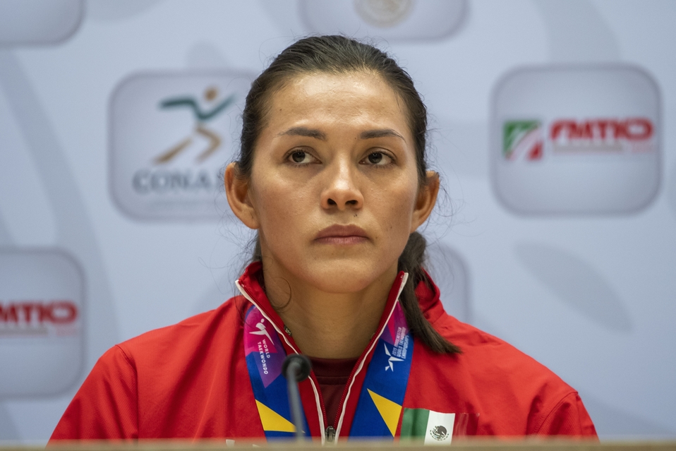 María Espinoza, taekwondoín mexicana (Mexsport)