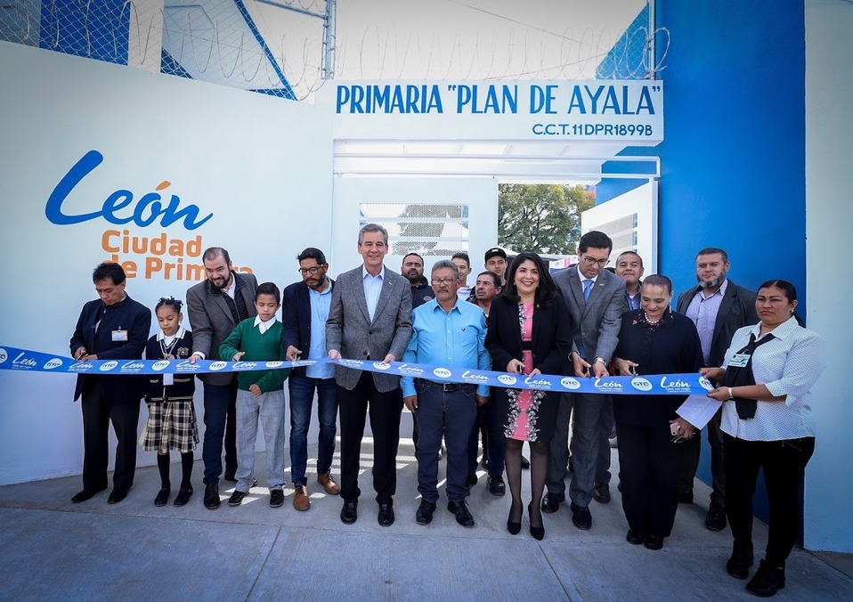 Remodelan primaria en San Carlos La Roncha. Foto: Cortesía