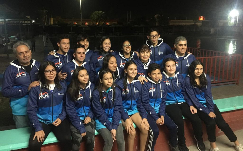 Un total de 14 jóvenes estarán representando a la Selección Laguna en el Campeonato Nacional de Invierno Curso Corto y Largo 2019. (Cortesía)