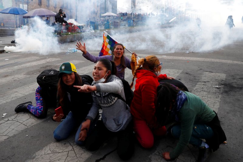 Las víctimas acusan de "represión con armas de fuego" por parte de la Policía. (AP)