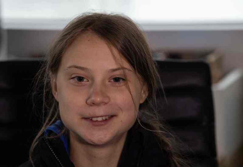 Greta Thunberg. (AFP)