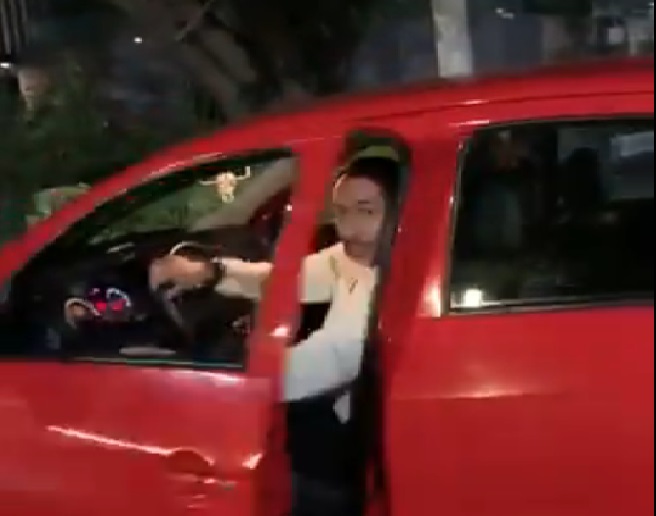 #LordGato: hombre golpea e insulta a mujer en Polanco, CdMx. (Captura de Pantalla)