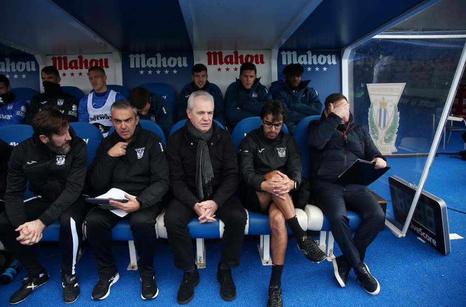 Javier Aguirre en Leganés (Reuters)