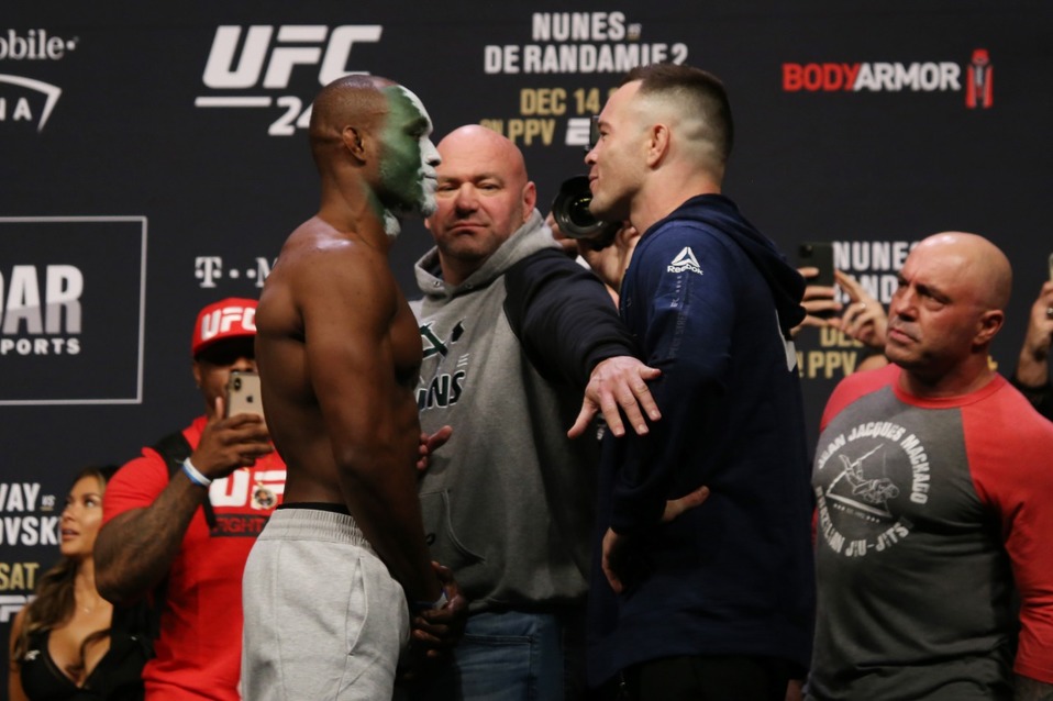Pesaje del UFC 245 (Corlos Contreras Legaspi)
