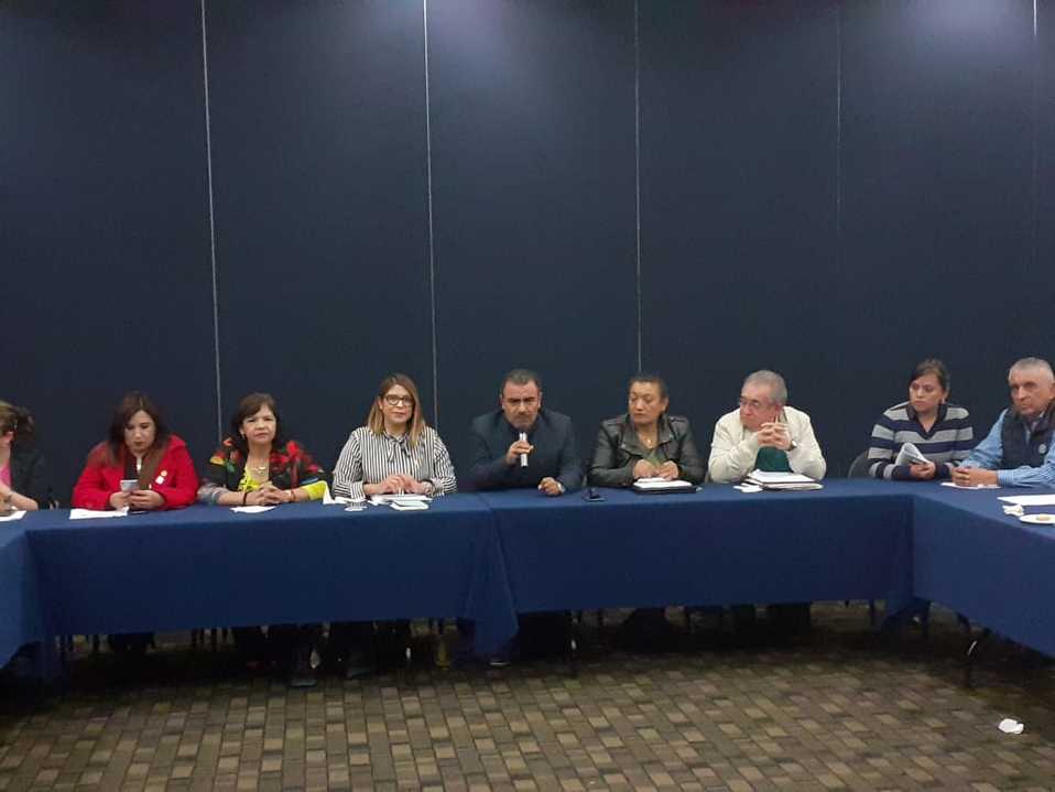 Reunión de diputados de Morena. (Teodoro Santos)