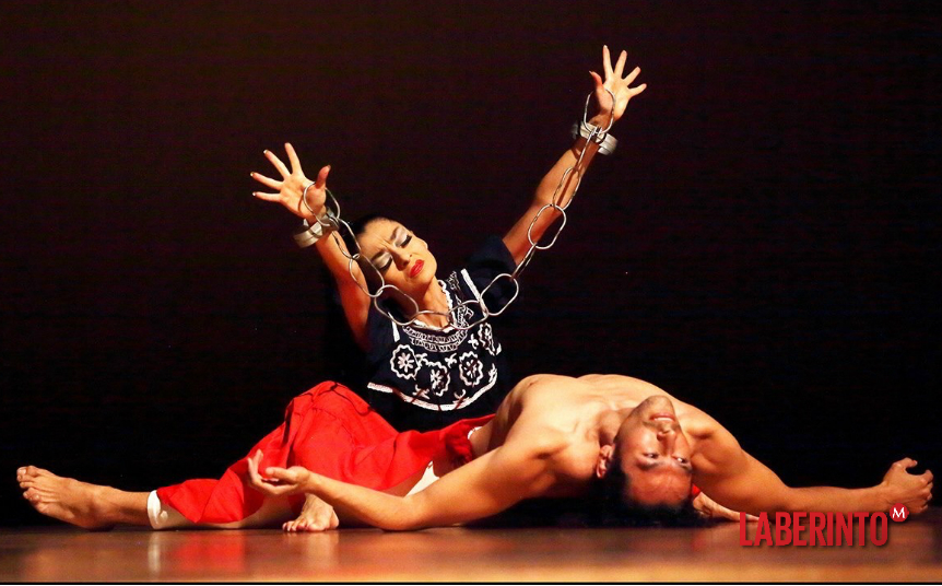 Los bailarines Mari Carmen Victoria y Germán Pizarro. (Foto: Jorge Izquierdo)