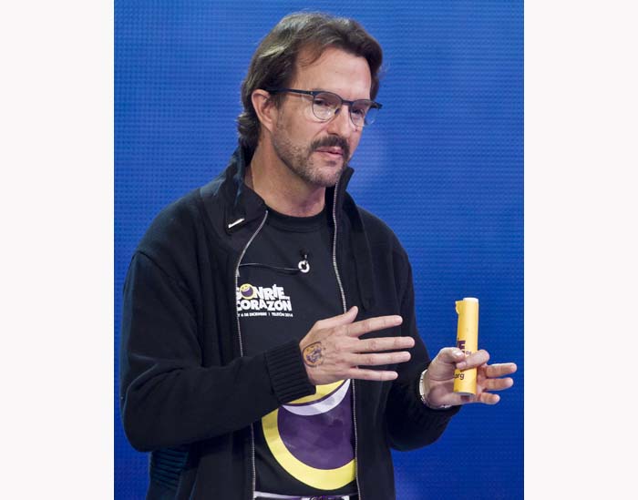 Fernando Landeros, presidente de Fundación Teletón. Clasos