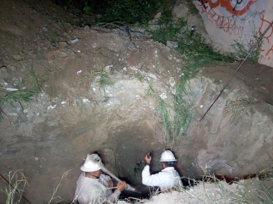 La toma clandestina se encontró cuando los elementos realizaban un recorrido por la zona. (Foto: Especial)