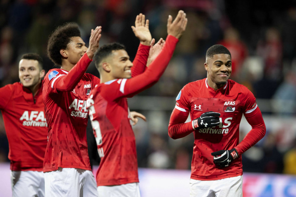 El AZ venció al Ajax (AFP)