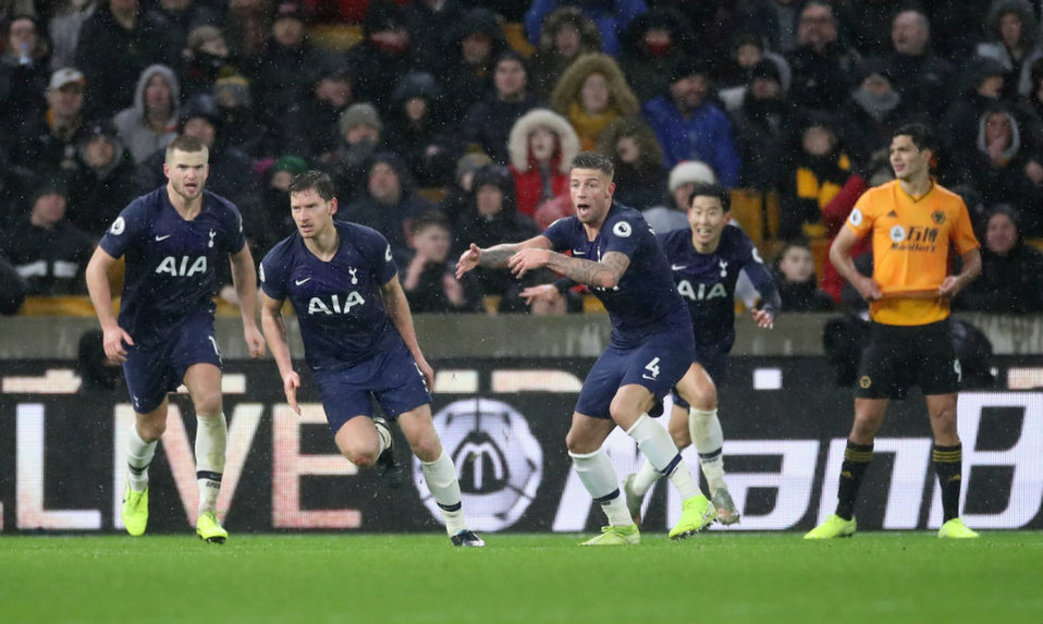 El Tottenham venció a domicilio al Wolverhampton (Reuters)