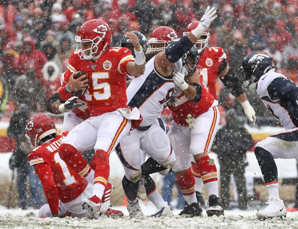 Kansa City Chiefs vs Denver Broncos de la semana 15 en la NFL (AFP)