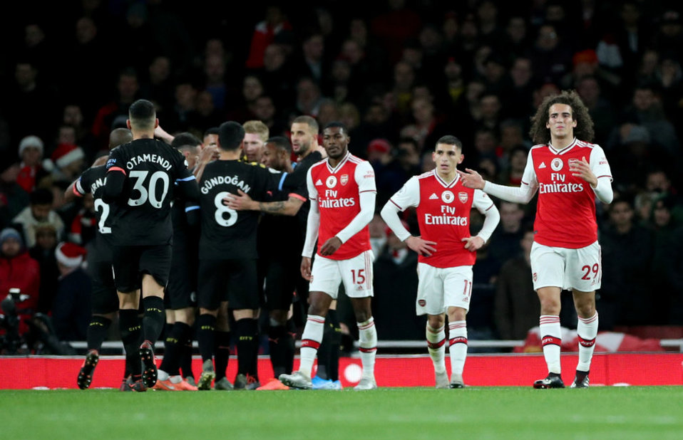 Manchester City goleó al Arsenal en el Emirates Stadium (Reuters)