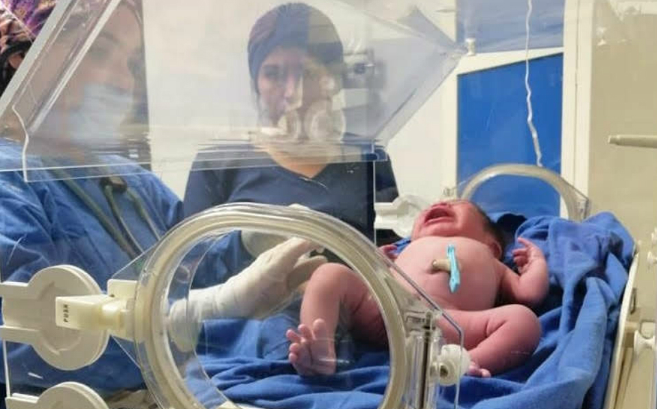 Primer nacimiento, recibe la Clínica del DIF Madero (Foto/CORTESÍA)