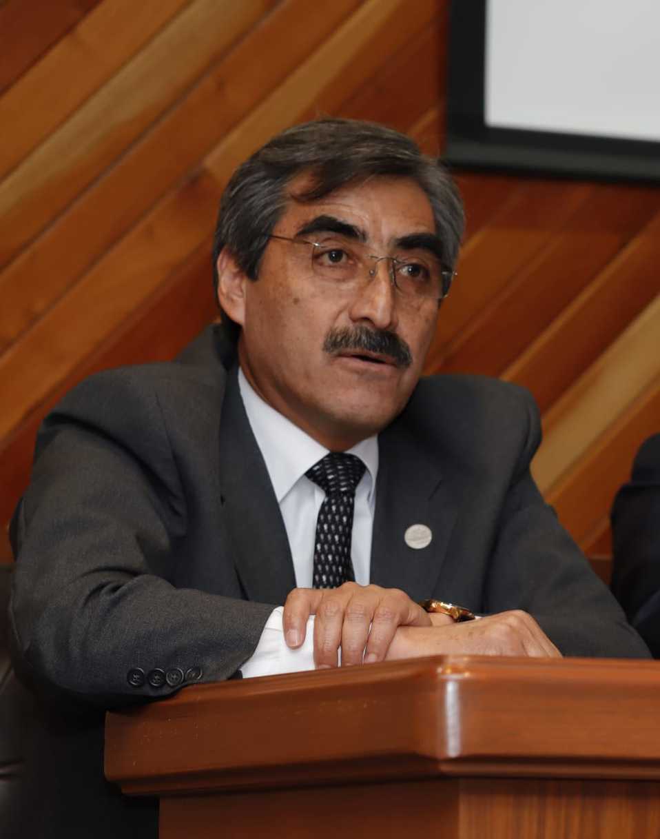 Octavio Castillo Acosta, Secretario General del Sindicato de Personal Académico de la UAEH. (Cortesía)