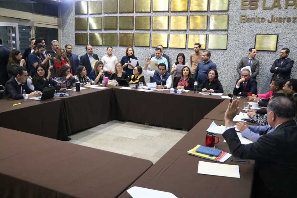 Comisiones Unidas de Desarrollo Urbano, Transporte y Desarrollo Metropolitano (FOTO: Leonel Rocha)