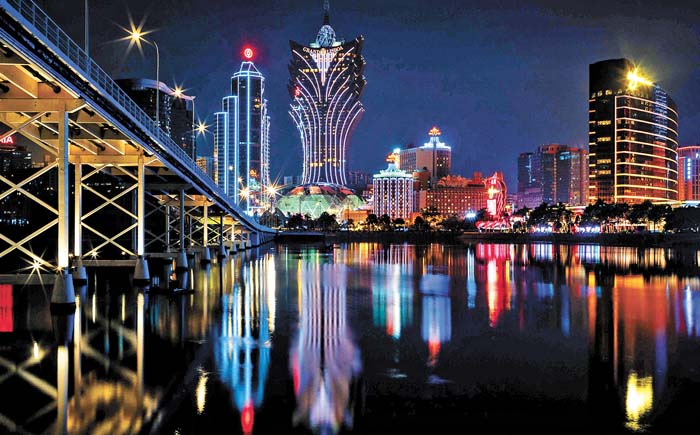 Macau es la sede del banco central y los más lujosos casinos. Eduardo Leal/afp