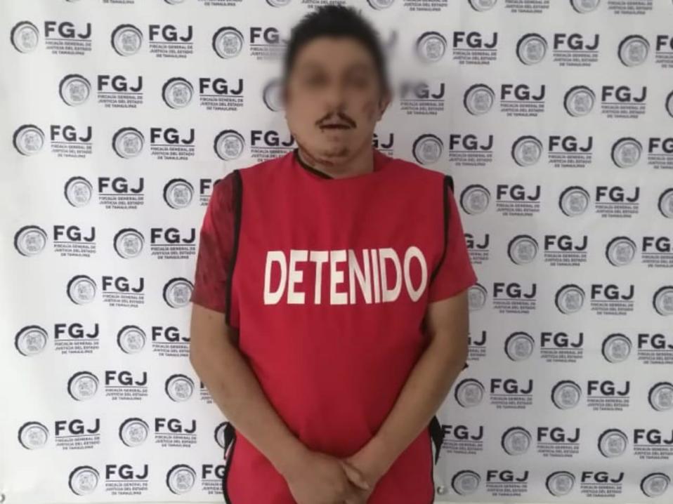Melsar, hombre acusado de asesinato a un hombre en Nuevo Laredo.