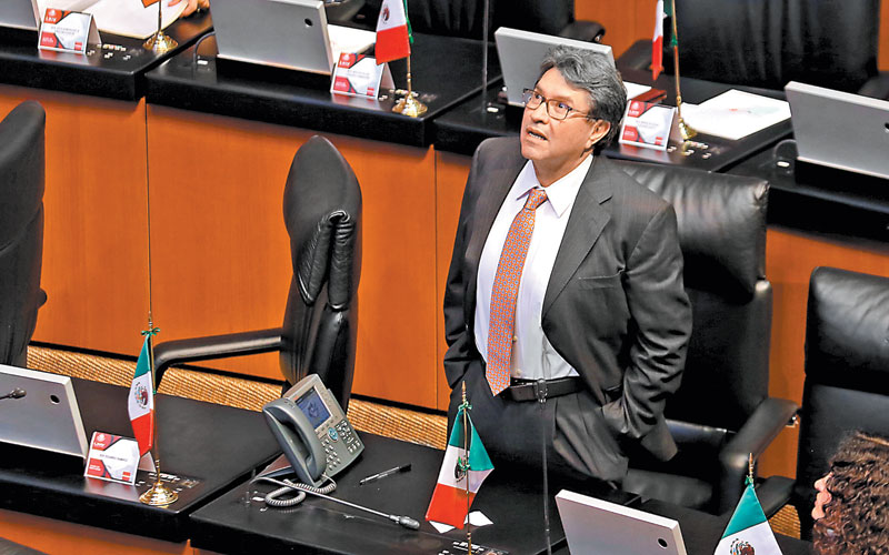 Ricardo Monreal consideró que el mecanismo adicional que pretende EU va contra la buena voluntad. (Jorge Carballo)