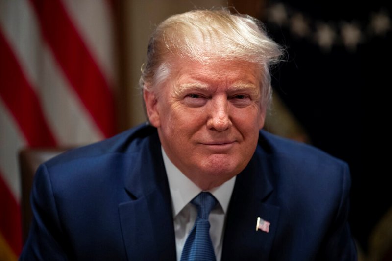 Trump hizo el comentario desde la Casa Blanca. (AP)