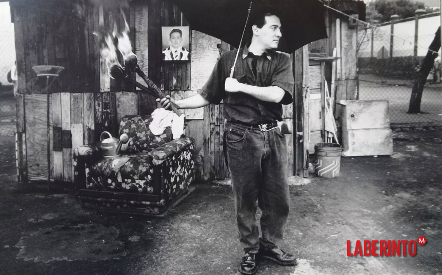 Carlos Jaurena, en 1994. (Foto: Teresa Margoles vía Facebook)