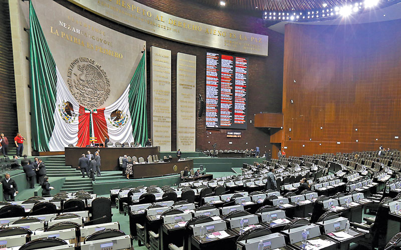 El pleno de la Cámara de Diputados. (Octavio Hoyos)