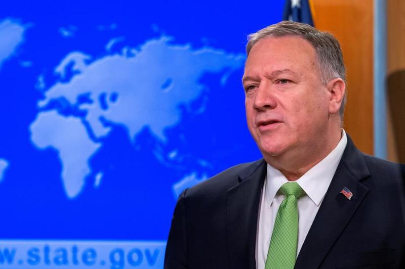 El titular de Estado de Estados Unidos, Mike Pompeo. (EFE)