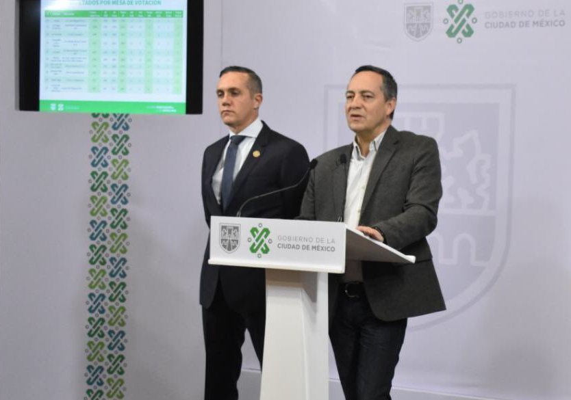 Habitantes de Cuajimalpa aprueban construcción del Hospital General. | Twitter @SeGobCDMX