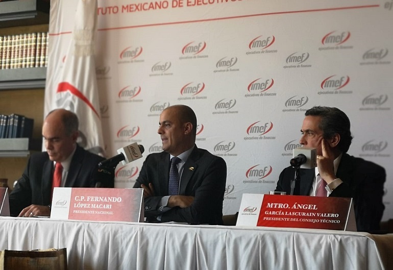 IMEF, en conferencia de prensa sobre impacto de aumento al salario mínimo. Foto: Silvia Rodríguez