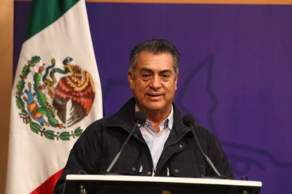 Jaime Rodríguez Calderón, gobernador de Nuevo León. | Foto: Leonel Rocha