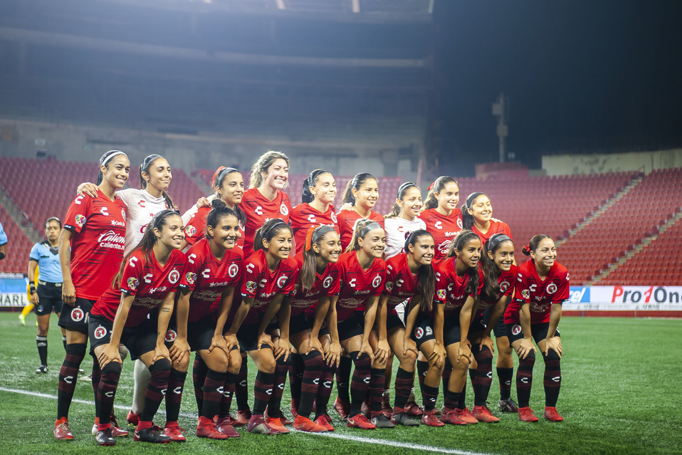 Jugadoras de Chivas Femenil durante el Apertura 2019 (Imago7)