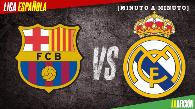 Barcelona vs Real Madrid EN VIVO: El Clásico Español ONLINE