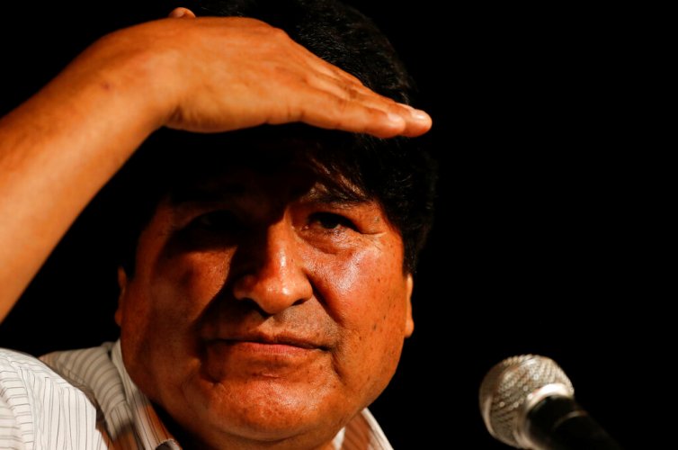 Evo Morales, ex presidente de Bolivia.