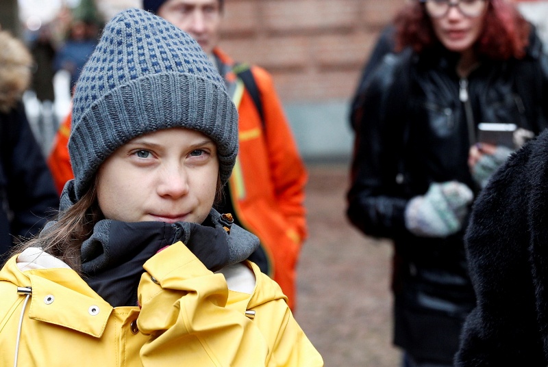 Greta Thunberg. (AP)