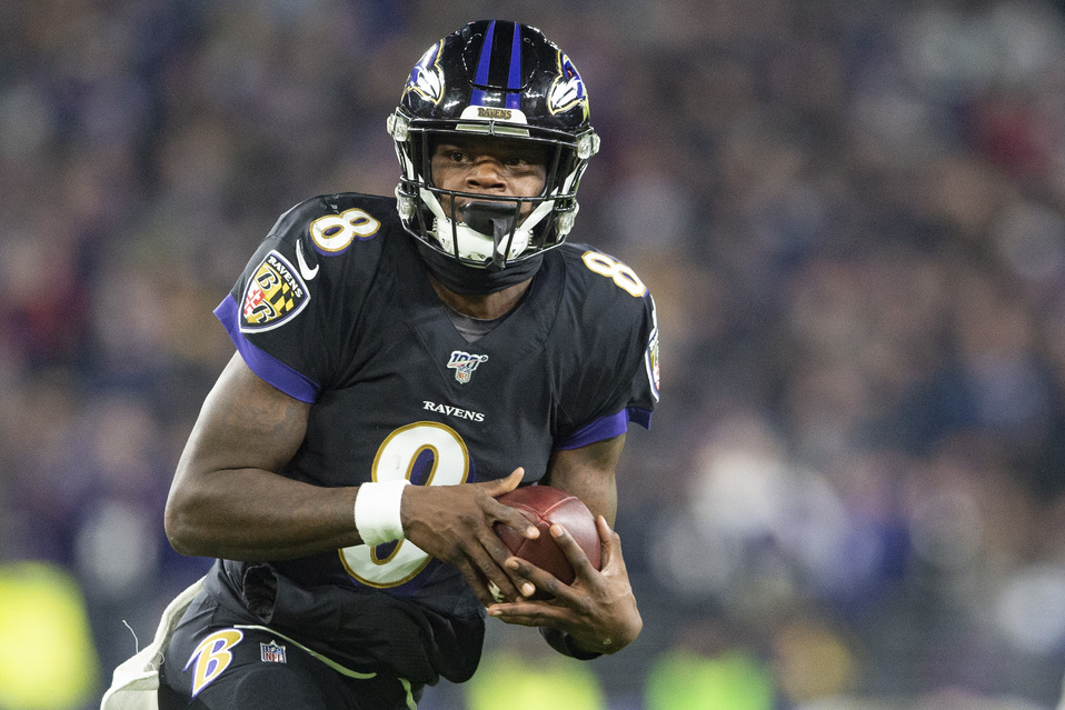 Lamar Jackson, quarterback de los Baltimore Ravens (Reuters)