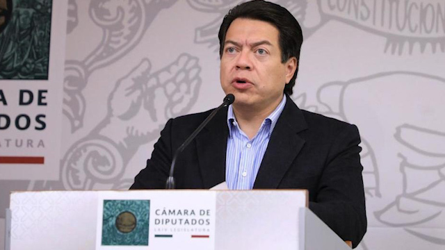 Mario Delgado pide que dejen trabajar a Monreal y Lilly Téllez; rechaza sanciones