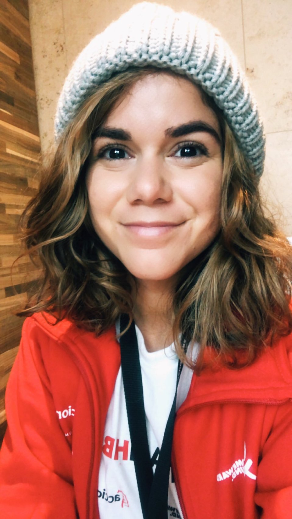 Melissa Cristina Márquez  fue una de las 35 mujeres que participaron en la expedición.(Especial)