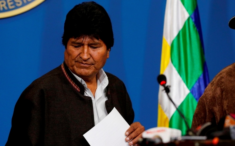 Morales dimitió el pasado 10 de noviembre denunciando un golpe de Estado para derrocarlo. (Archivo)
