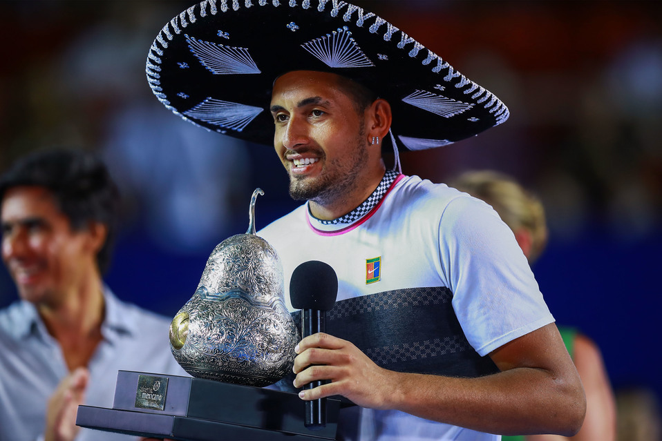 Nick Kyrgios quedó campeón del AMT 2019 (Imago7)