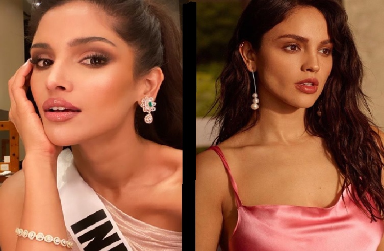 Vartika Singh, la concursante de Miss Universo que tiene parecido con Eiza González. (Instagram)