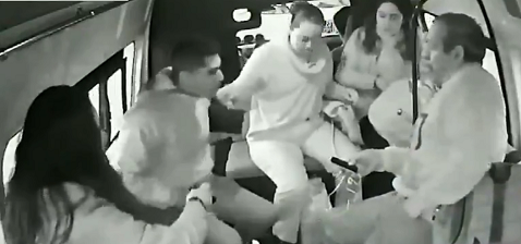 El hombre amagó a los pasajeros con una pistola. (Especial)