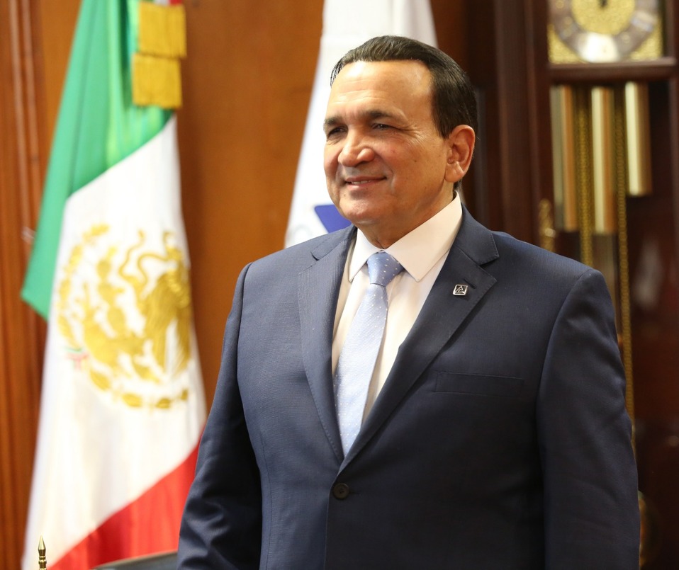 Jsoé Manuel López Campos, presidente de Concanaco Servytur. (Eduardo de la Rosa)