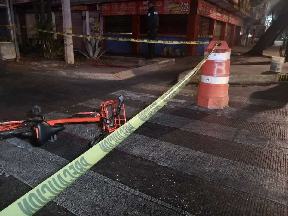 Muere ciclista atropellado en CdMX. (César Velázquez)